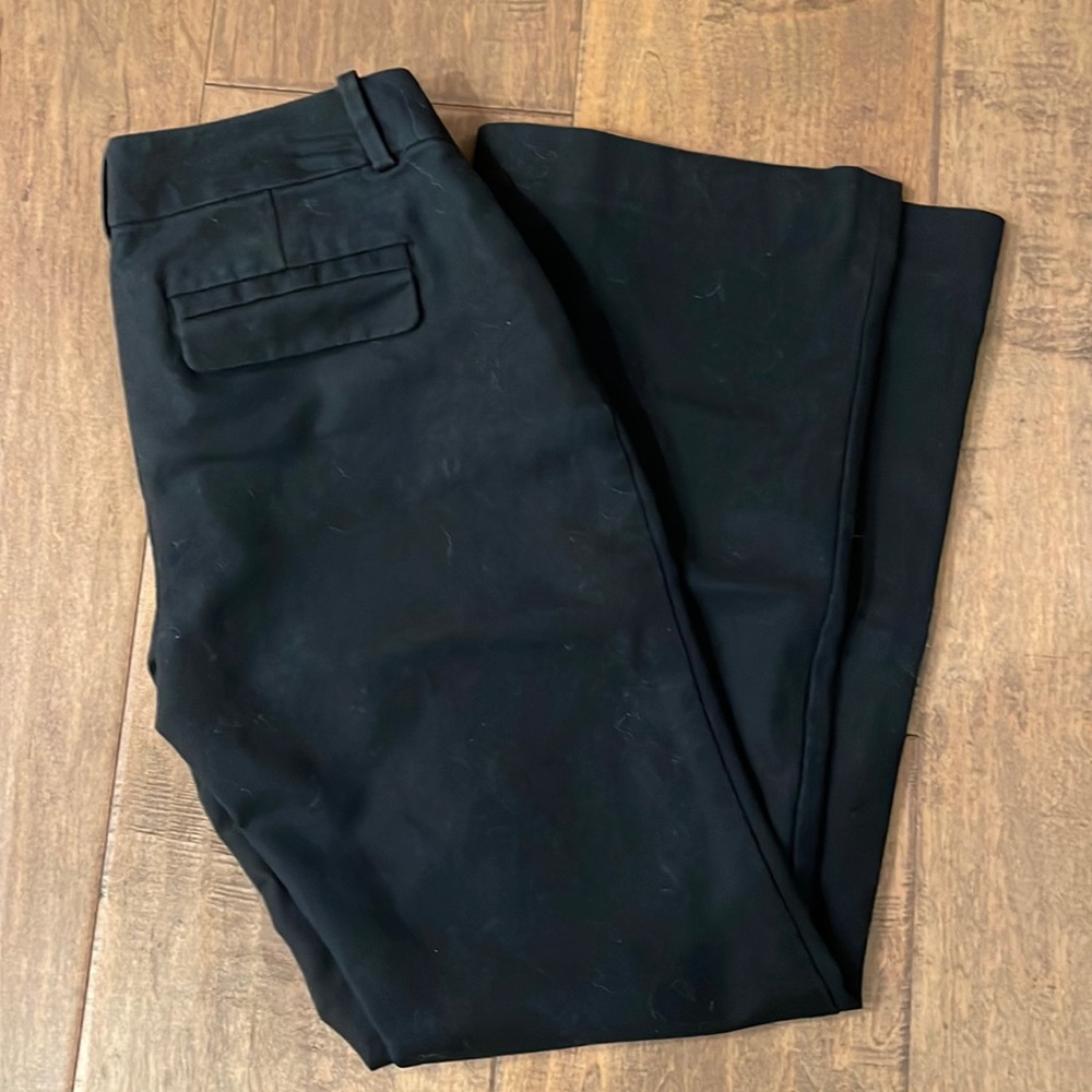 0P Banana Republic Straight Dress Pant - black